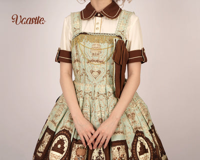 VCastle~Kawaii Lolita Shirt Summer Lolita Inner Blouse   