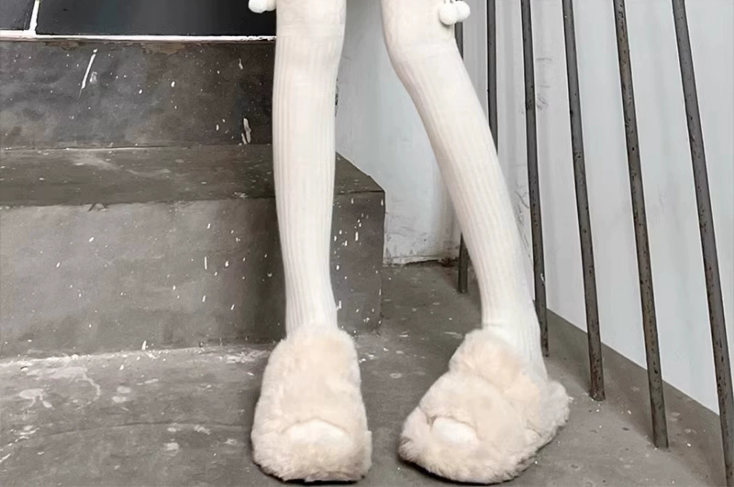 Hua Nai Cat - Sweet Lolita Stockings Thigh-High JK Socks