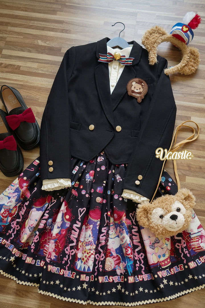 Vcastle~IP Collab Sweet Lolita Salopette and SK 40848:681990