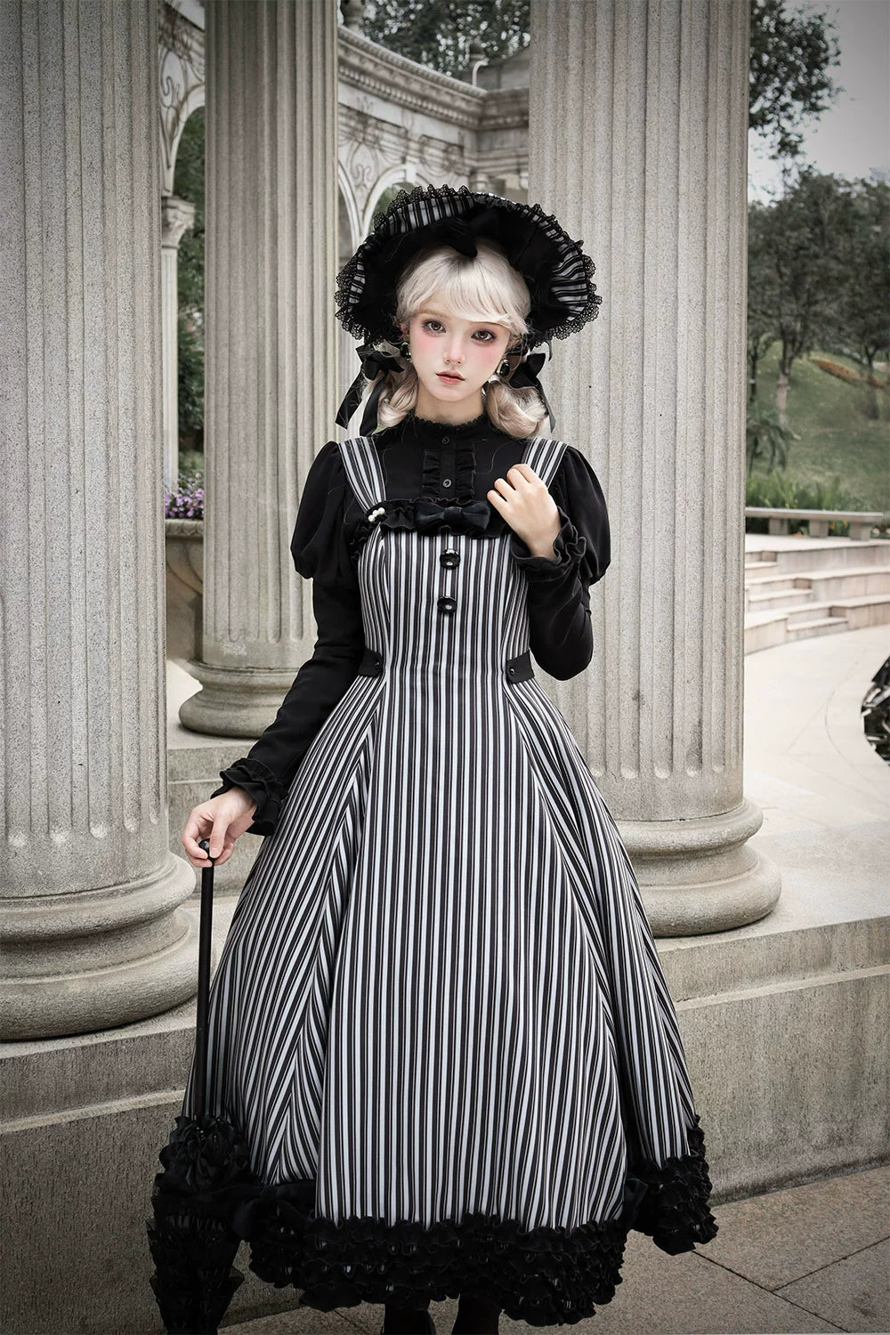 Miss Point - Classical Chocolate - Classic Lolita Blouse Customized Reteo Lolita Shirt 40840:679320