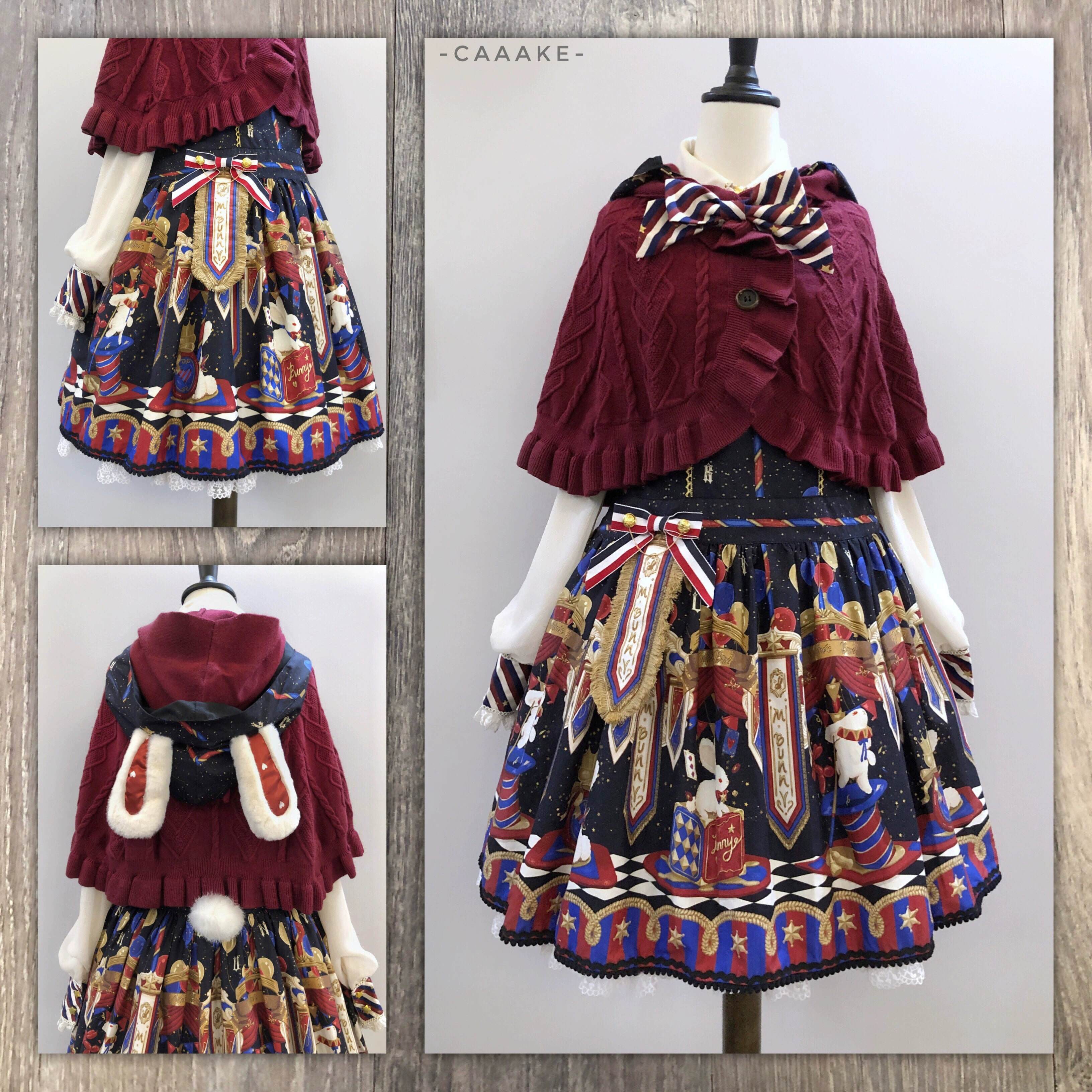 Sara Bell - Little Red Riding Hood - Sweet Lolita Thick Chirstmas Cloak