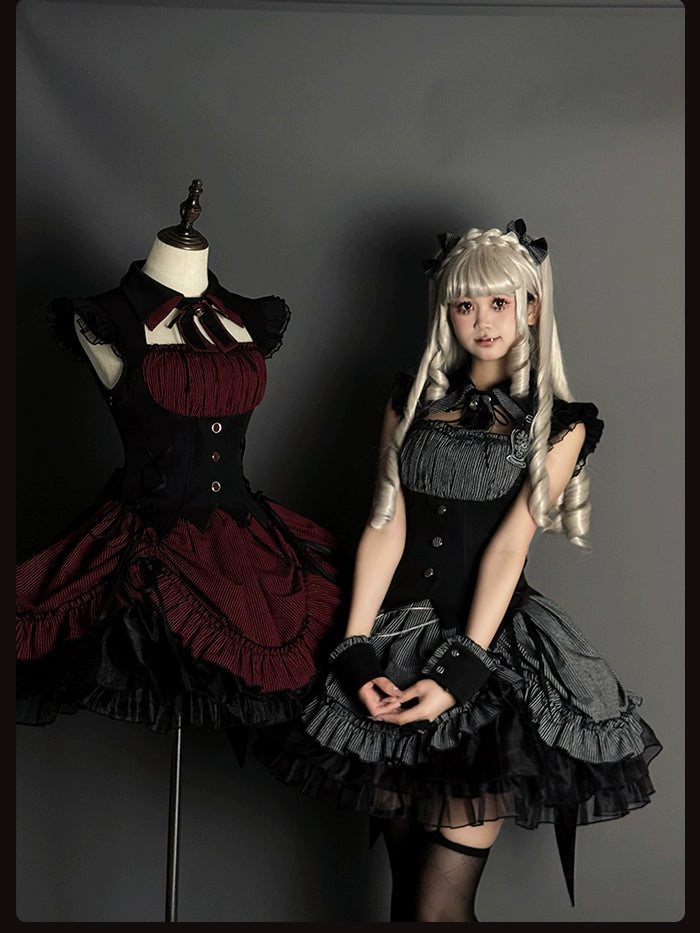 Alice Girl - Lolita Potion - Gothic Lolita JSK Halloween Sleeveless Lolita Dress