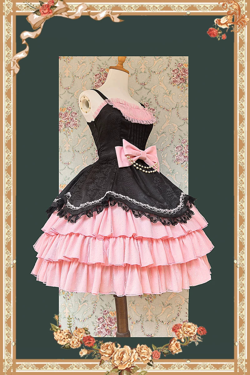 Pearl Box - Classic Lolita JSK, Bustle Back Hem 44506:811367