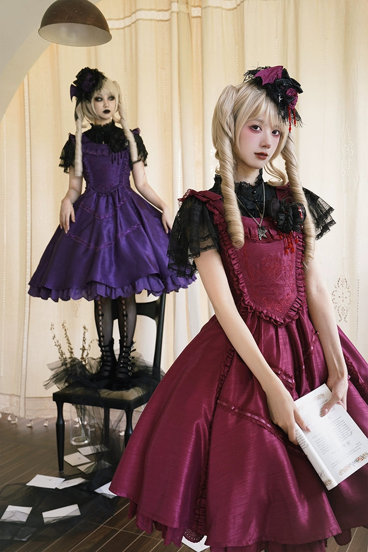 LittlePlum~Gothic lolita JSK Dress Solid Color 33734:436138