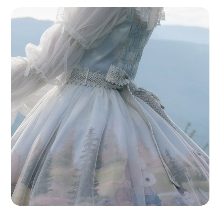 Summer Fairy - IP Collab Sweet Lolita Necklace Brooch Waist Belt