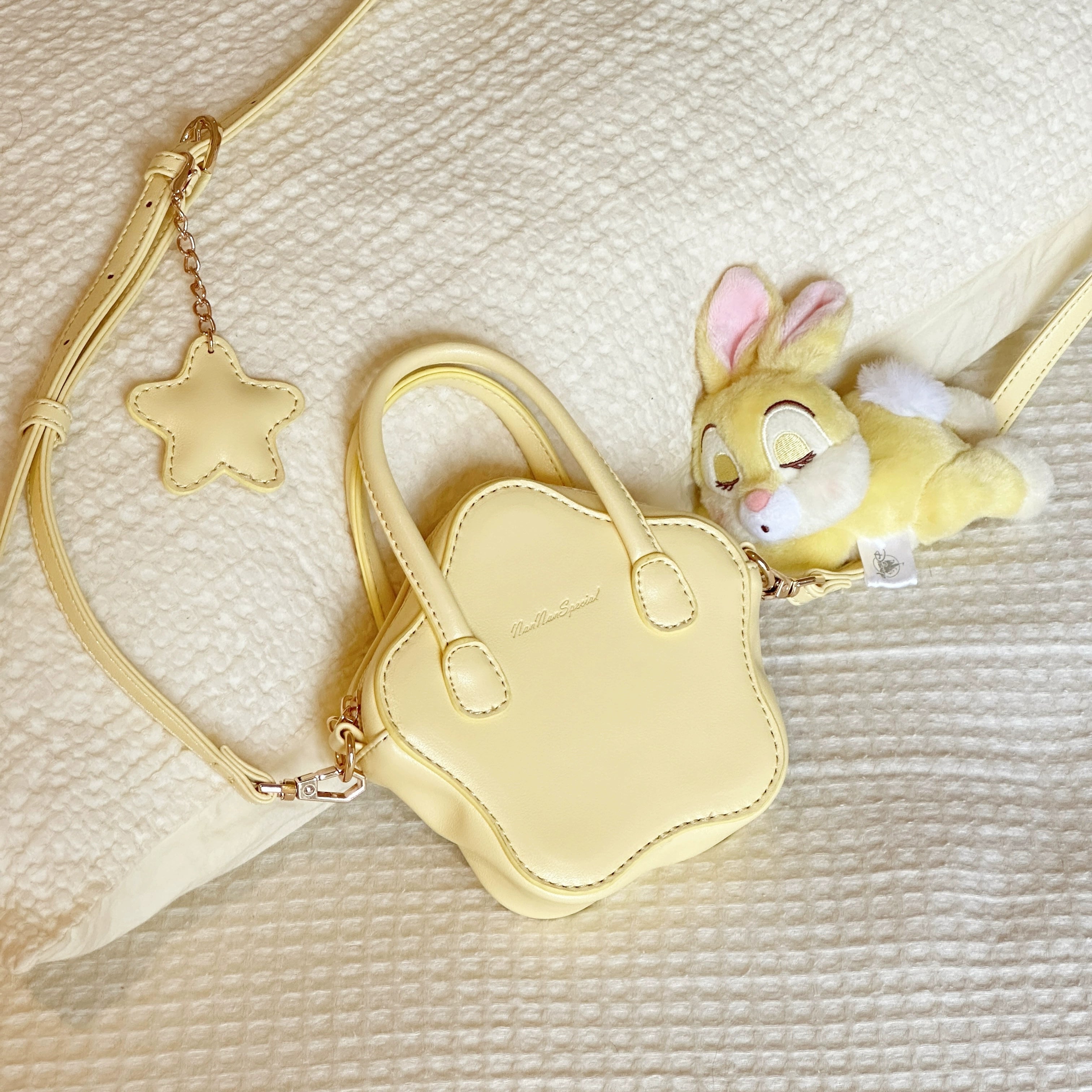 NanNanspecial - Egg Milk Star - Sweet Lolita Bag Milk Yellow Handbag