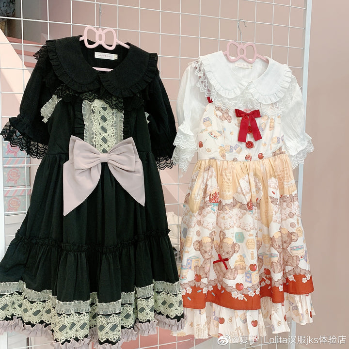 MIST~Sweet Lolita Golilla Short Sleeve Shirt   