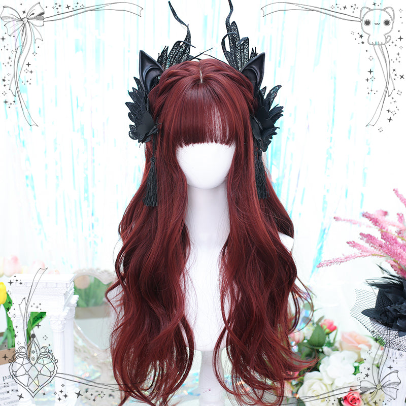 Dalao Home~Growth~Gothic Lolita Long and Curly Wig