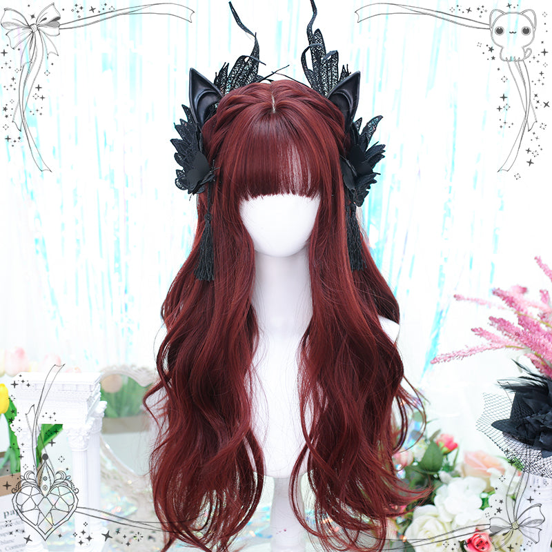 Dalao Home~Growth~Gothic Lolita Long and Curly Wig   