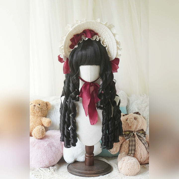 Imperial Tea~Vintage Lolita Wig Doll-Like Elegant Hair   