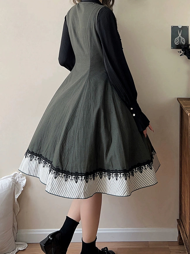 Forest Song~Artemis~ Classic Lolita JSK Double Sided Lolita Dress   