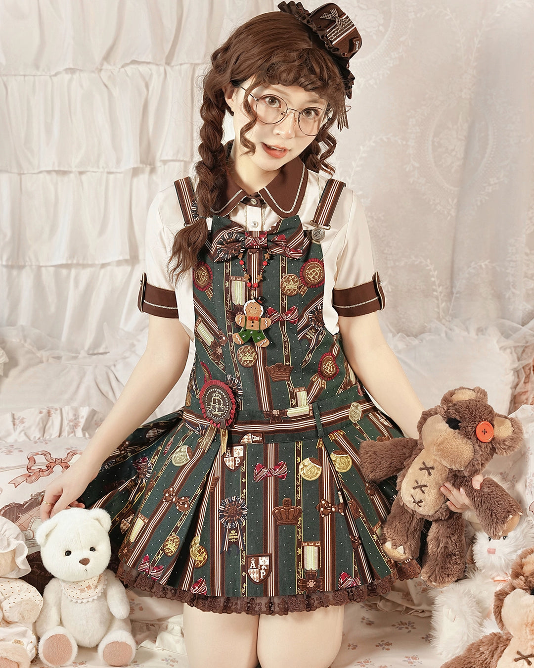 VCastle~Kawaii Lolita Shirt Summer Lolita Inner Blouse   