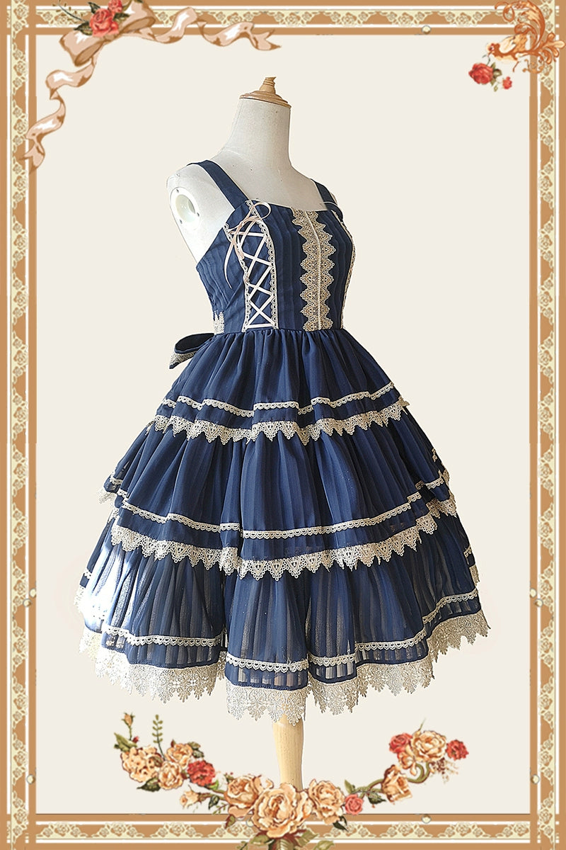 Infanta~Layered Skirt Autumn Lolita JSK   