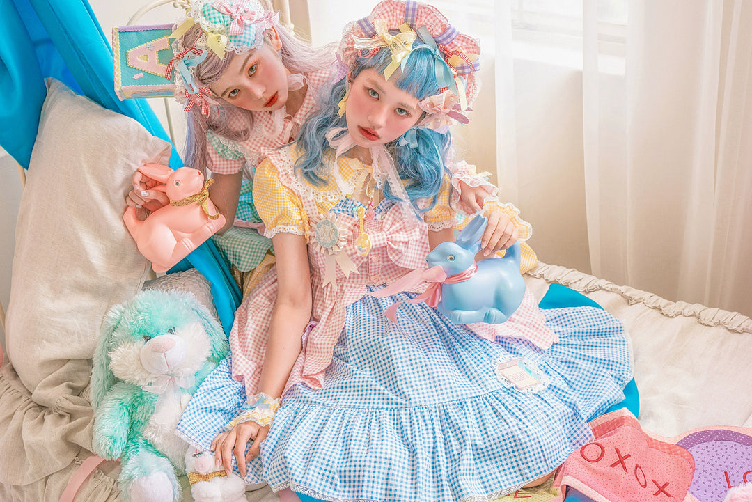 (BFM)Fluff Mollie~Bean Breakfast~Sweet Lolita Overskirt Daily Daily Petaled Skirt 33148:407562