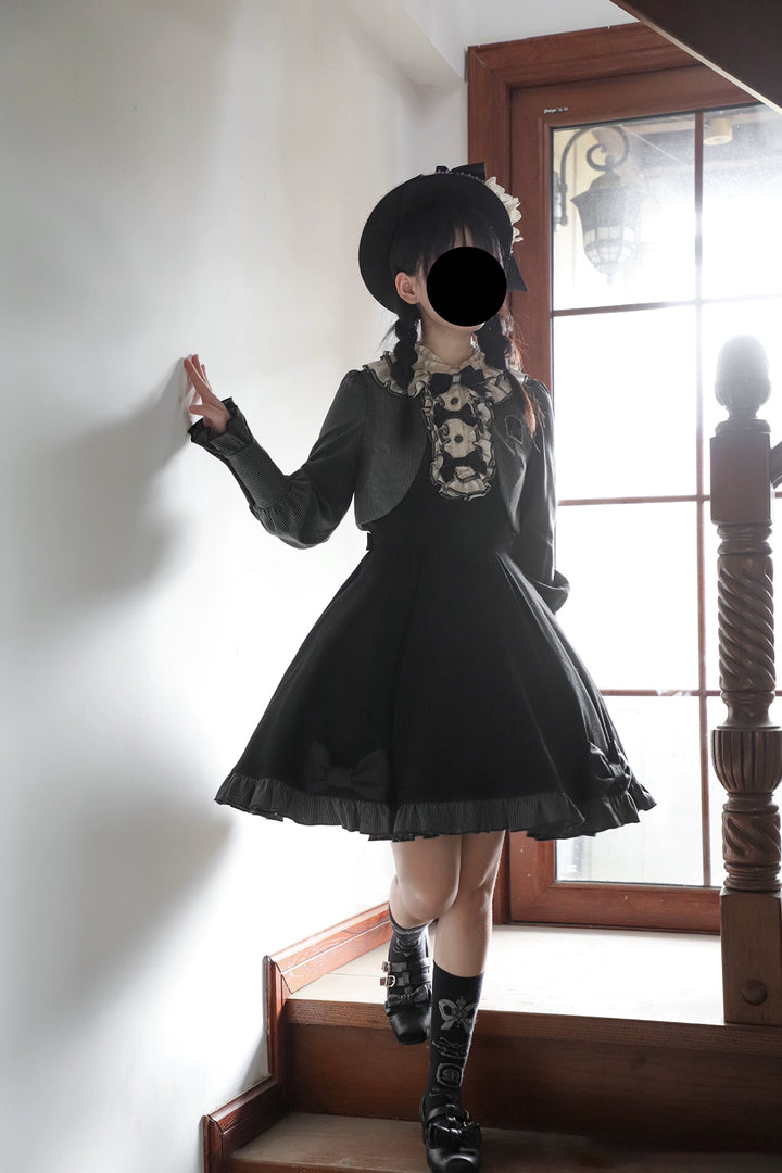 Chunhewusan~Viorel Nocturne~Classic Lolita OP Elegant Lolita Dress   