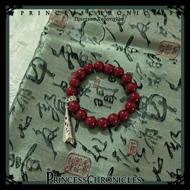 Princess Chronicles~Fortune and Treasure~Chinese Style Lolita Bracelets with Copper-cash Pendant Wrist Circumference (14-16cm/5.5-6.3 inches) Regular Bracelet