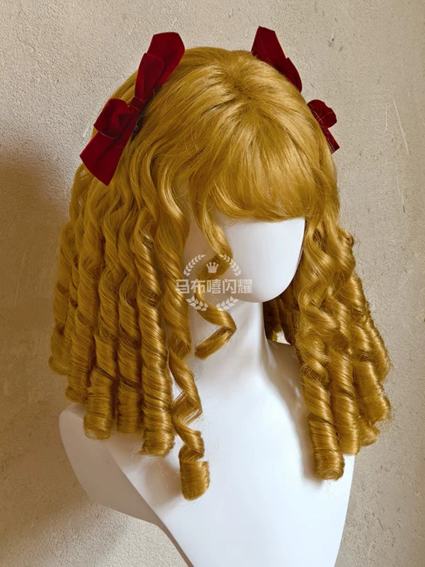 Lolita Roman Roll Wig, Shape-Resistant Fiber 44970:830330