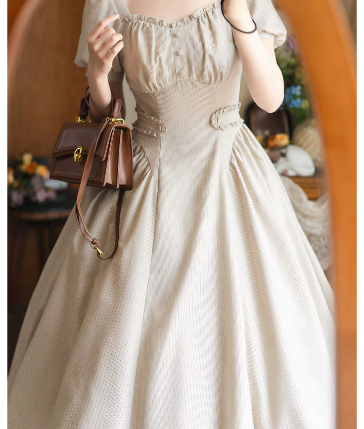 Forest Wardrobe - Chantilly Forest - Classic Lolita OP Dress With Square Neck & Underskirt 43188:771508