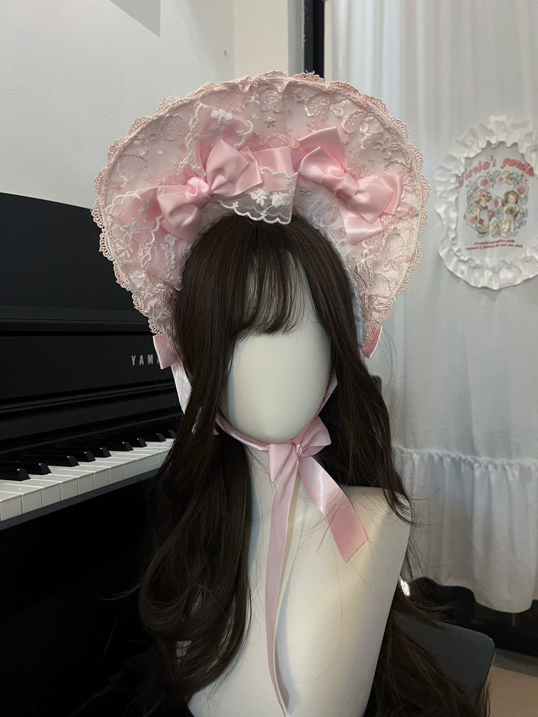 Sugar Girl~Love Overture~Sweet Lolita JSK Suit Tiered Ruffles Skirt (L M S) 40624:685336