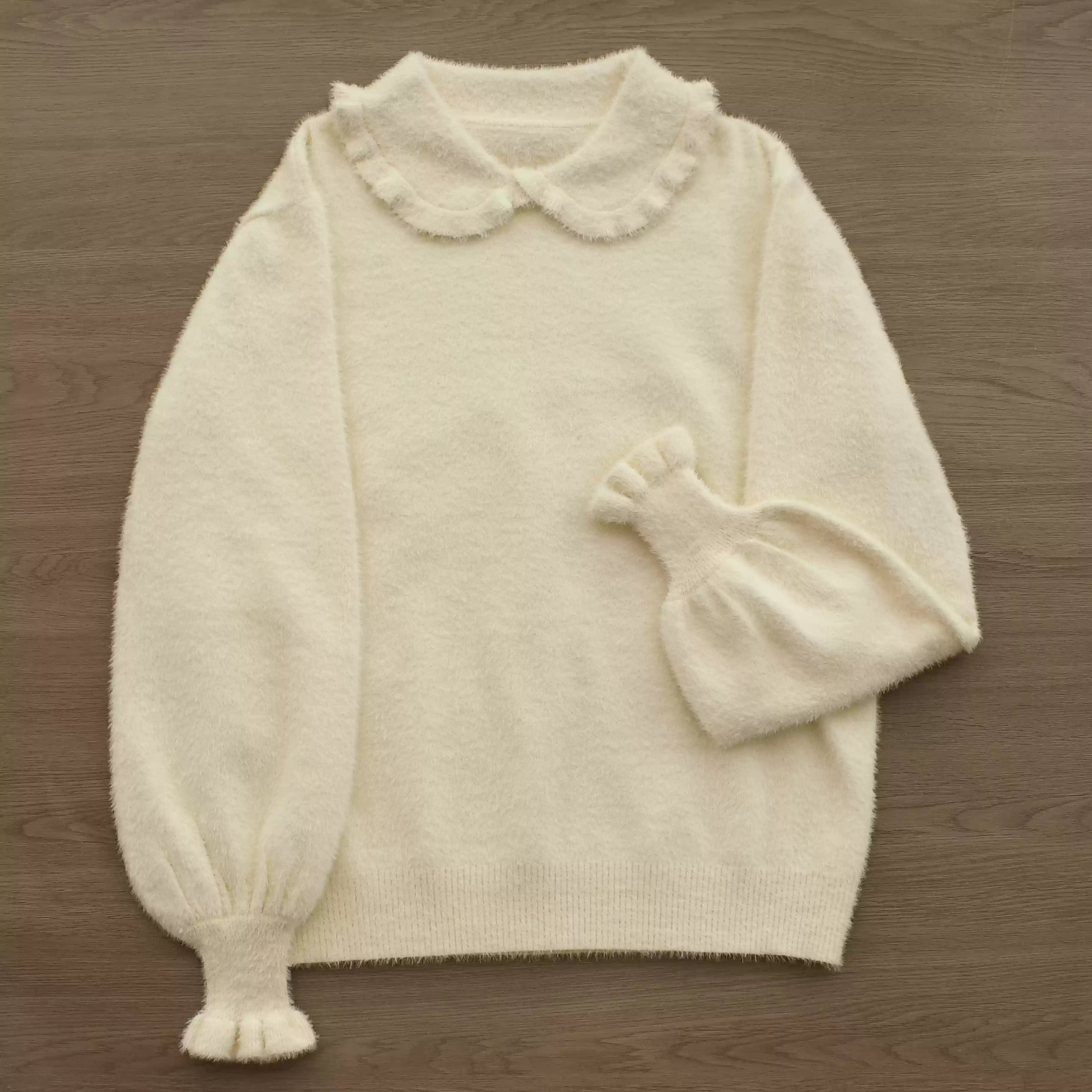 MIST~Kawai Lolita War Turtleneck Knitwear (L M S) 9924:619744