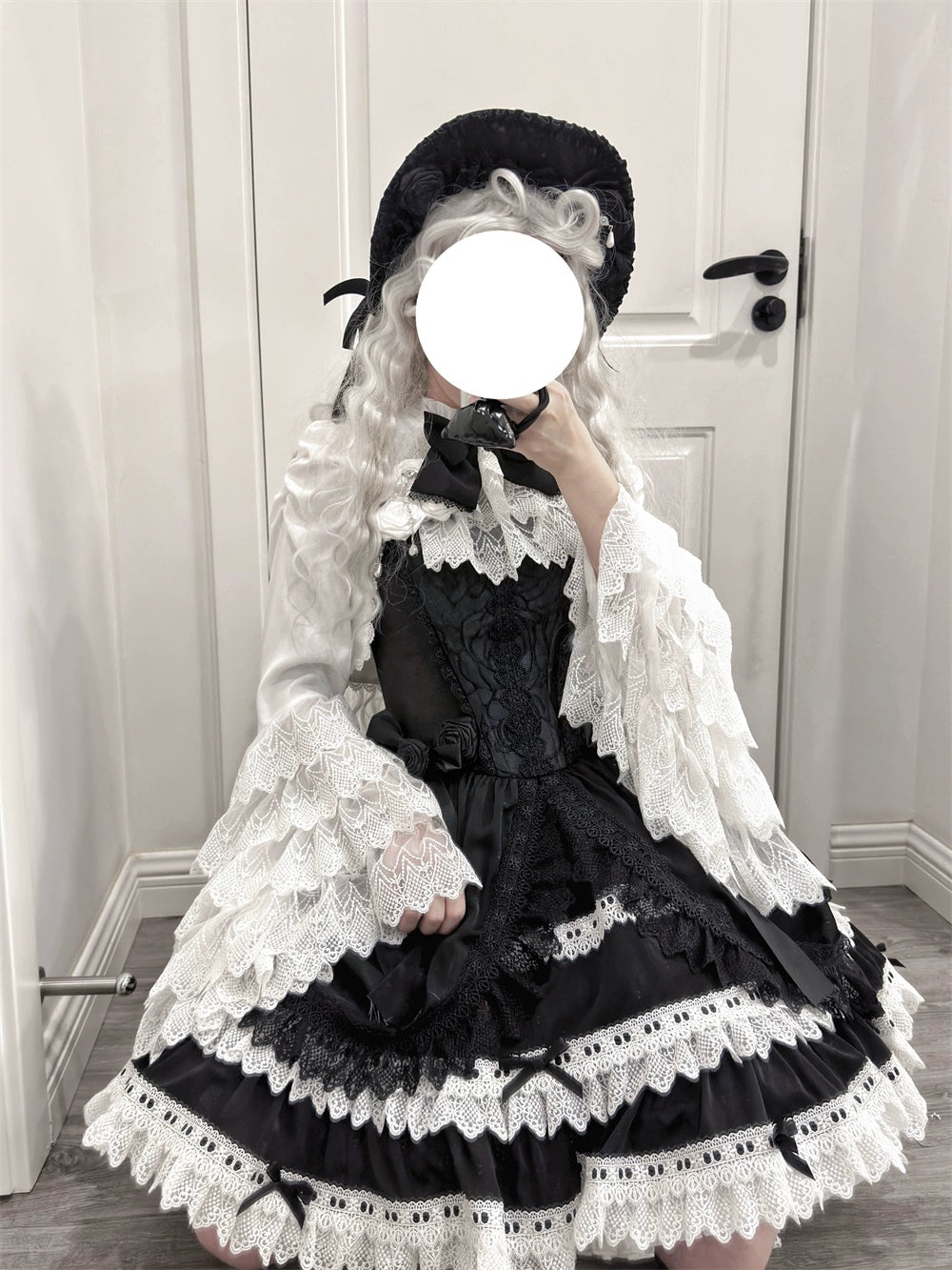 LeMiroir~Saint~Gothic Lolita Bolero Skirt Mermaid Dress Corset