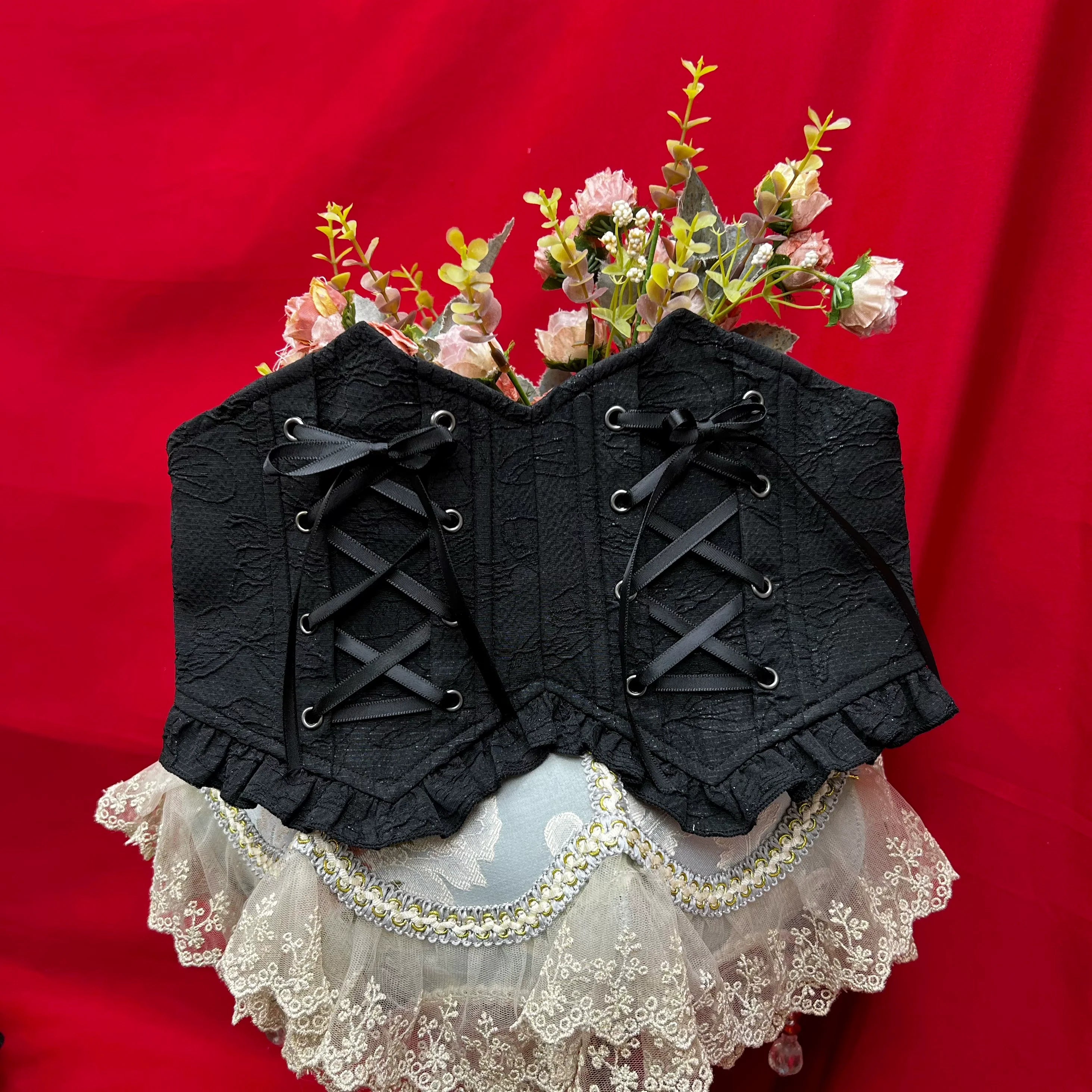 Good and Evil Angel - Gothic Lolita SK, Retro Princess Sleeve Blouse