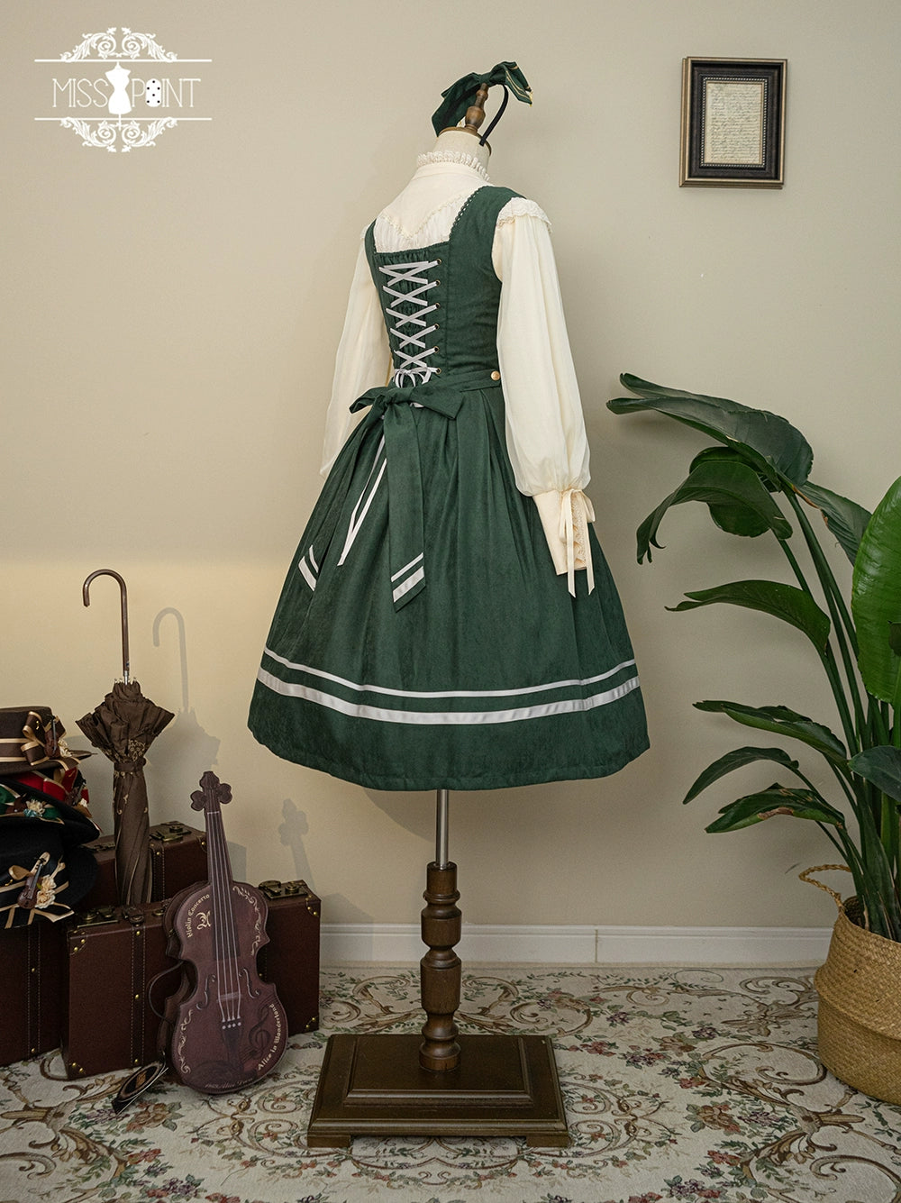 (BFM)Miss Point~Customized Lolita Jumper Dress~Elegant College Lolita JSK 32198:377298