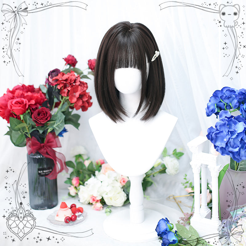 Dalao Home~Pearls~Daily Lolita Long Straight Wig