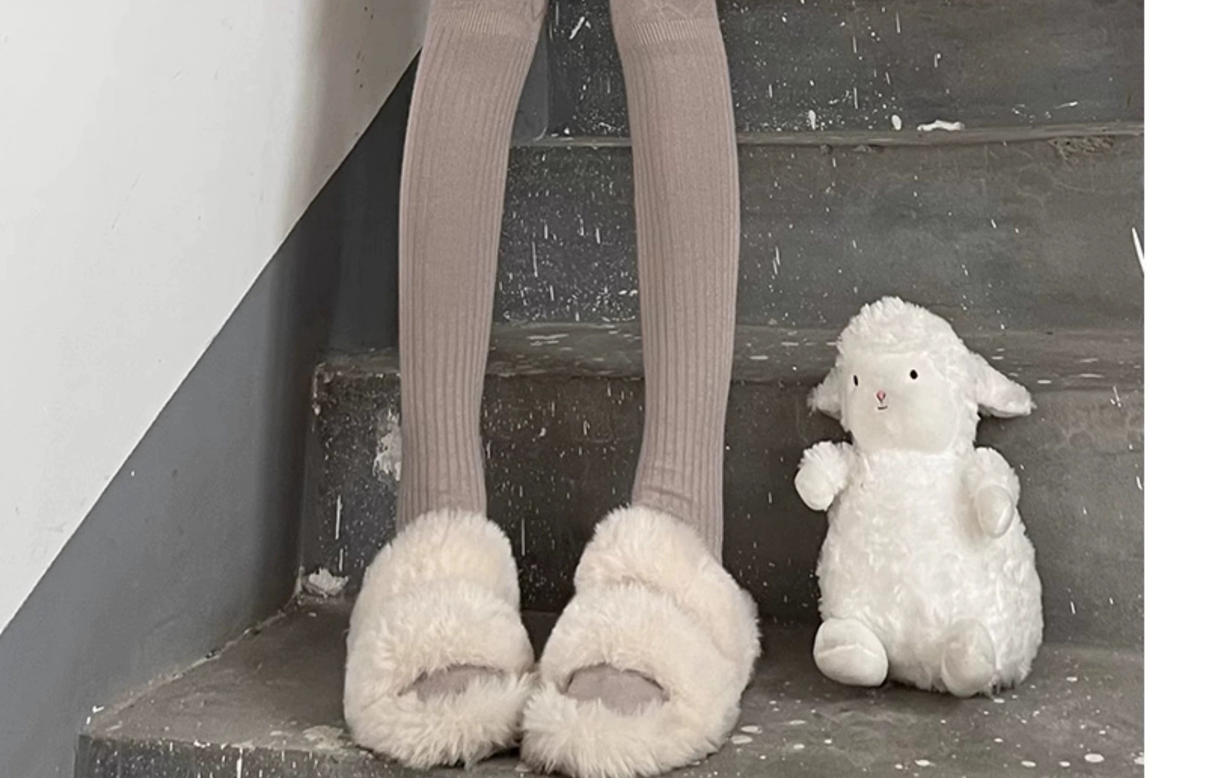 Hua Nai Cat - Sweet Lolita Stockings Thigh-High JK Socks