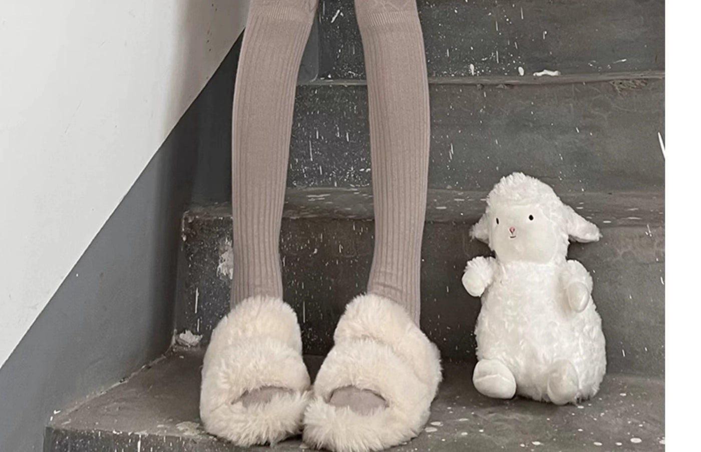 Hua Nai Cat~Sweet Lolita Stockings Thigh-High JK Socks   