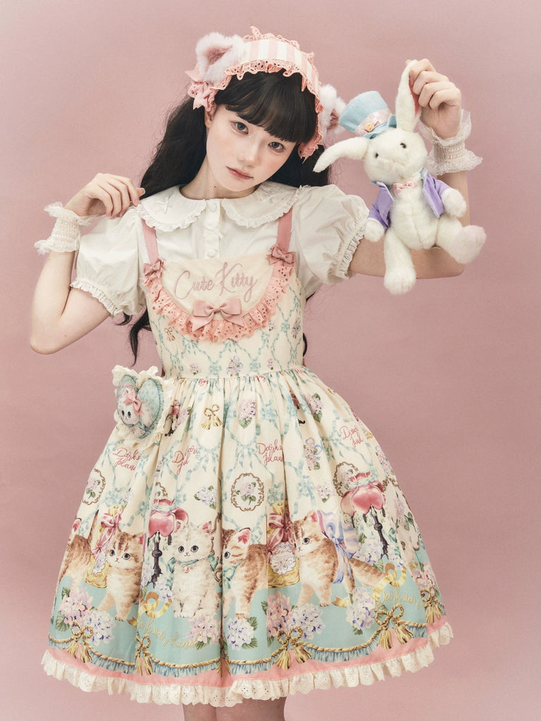 Dark Star Island~Kawaii Lolita Dress OP Blouse SK Set – 42Lolita