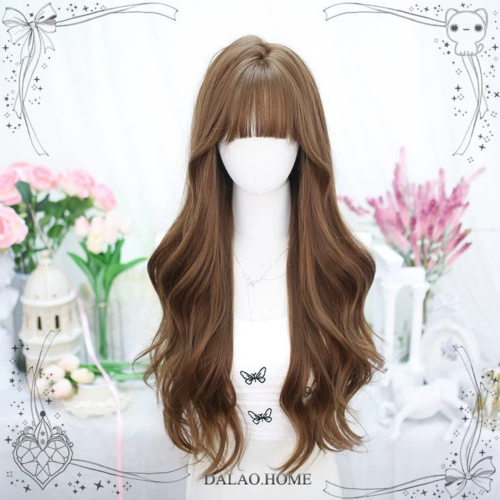 Dalao~Natural Lolita Wig Gentle Long Curly Hair   