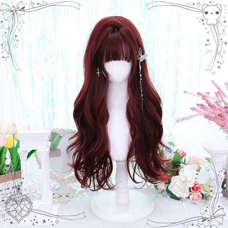 Dalao Home~Growth~Gothic Lolita Long and Curly Wig