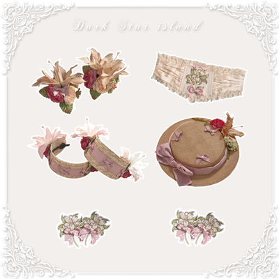 Dark Star Island~Lily&Mountain Breeze~Lily Lolita Accessories BNT   
