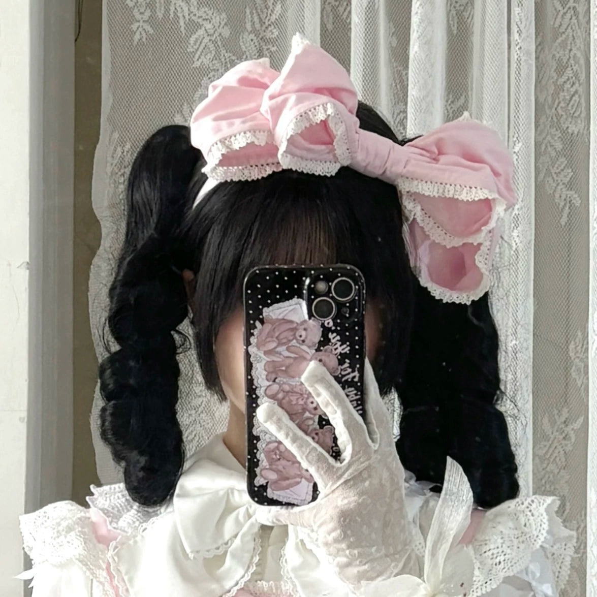 Pure Diary - Sweet Lolita Cotton JSK Dress, Tiered Back Skirt 44760:821113