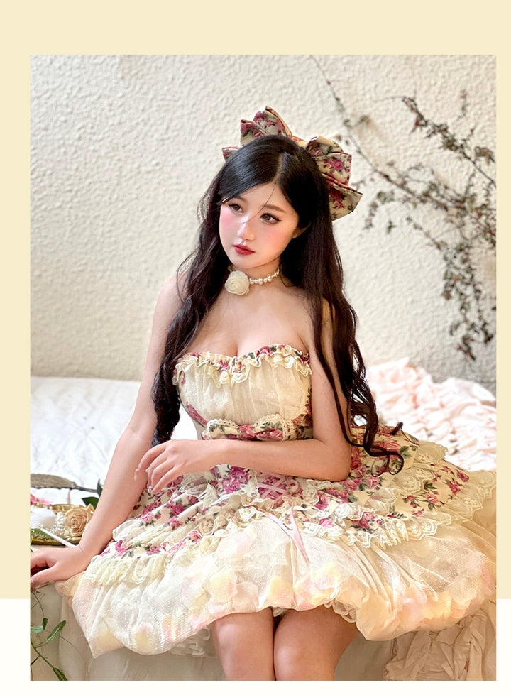 Diamond Honey~Sweet Lolita JSK Dress Sleeveless Dress for Spring Summer   