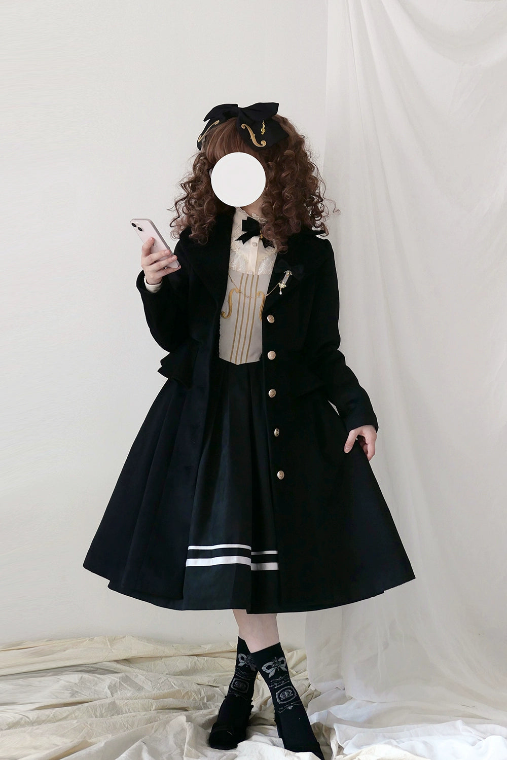 (BFM)Miss Point~Customized Lolita Jumper Dress~Elegant College Lolita JSK 32198:377314
