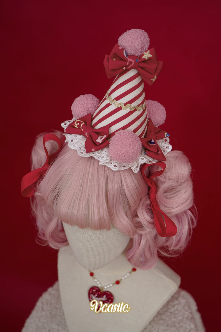 Vcastle~Circus~IP Collab Sweet Lolita Accessories Circus Lolita Headdress