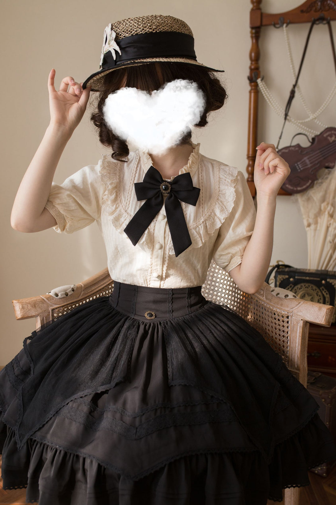 (Buyforme)Uncle Wall Original~Rich Girl~Elegant Lolita SK and Shirt