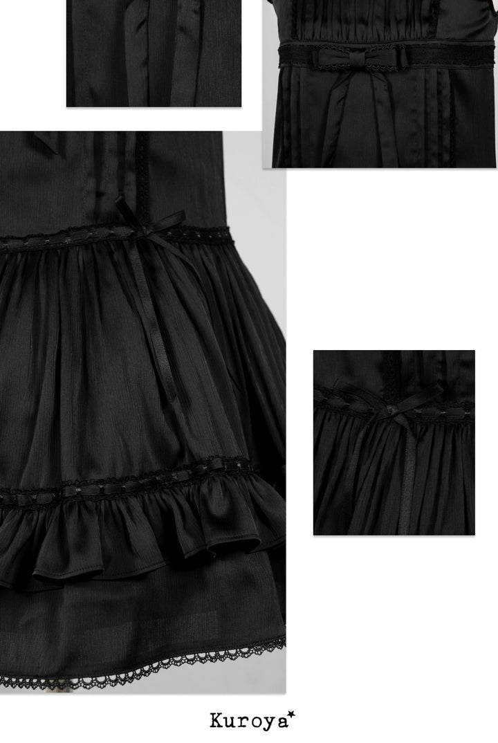 Kuroya~Dreamcatcher~Twin Lolita OP Set Bunny & Kitty Inspired Dress Suit 42987:760885