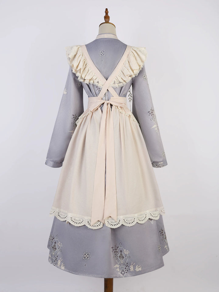 Meow Studio~Cloud Pharmacy~Qi Lolita OP Lolita Overskirt   