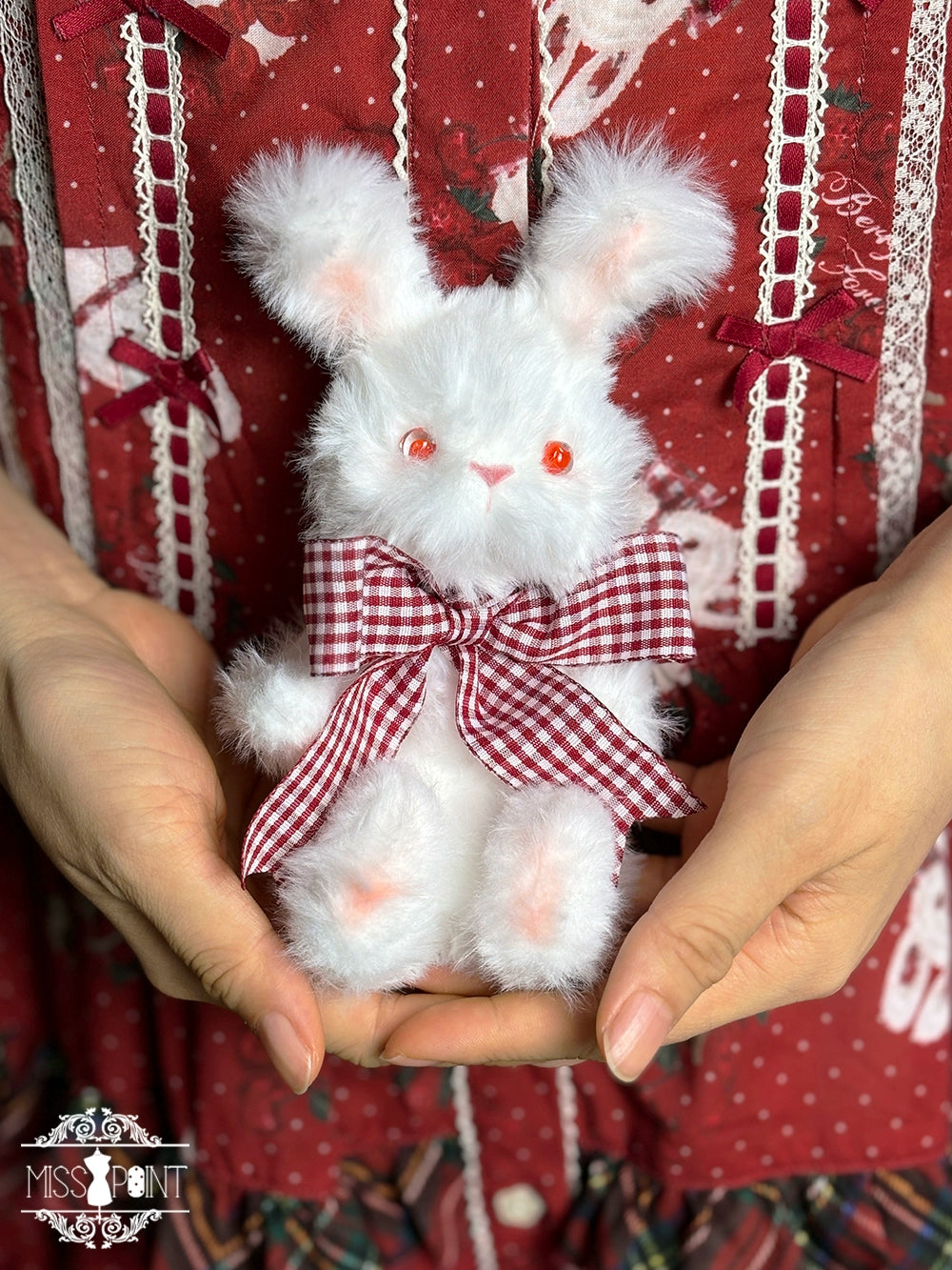Miss Point - Forest Berry Bunny - Classic Lolita Accessory Cute Rabbit BNT KC and Brooch