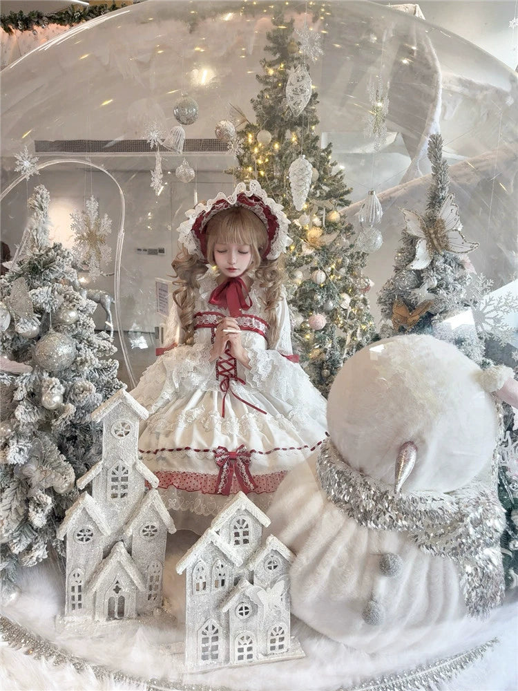 To Alice~Dear dolls~Sweet Lolita JSK Suit Princess Lolita Blouse and BNT