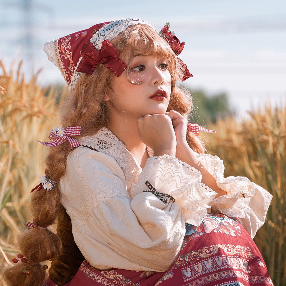 Miss Point - Praise of Abundance - Country Lolita Print Accessories 44256:800660