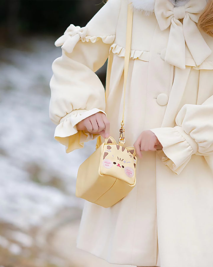 Milk Tea Bear~Toast Cat~Crossbody Bag Shoulder Bag Lolita Bag   