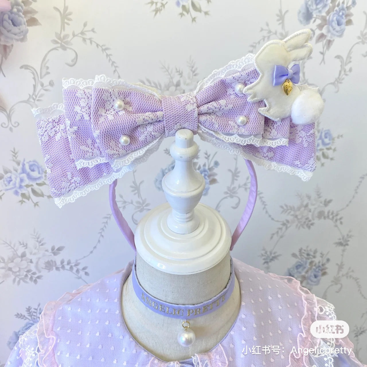 (Buyforme)Cheese Cat~Sweet Lolita KC Lace Butterfly Lolita KC with Pearl 15210:198014