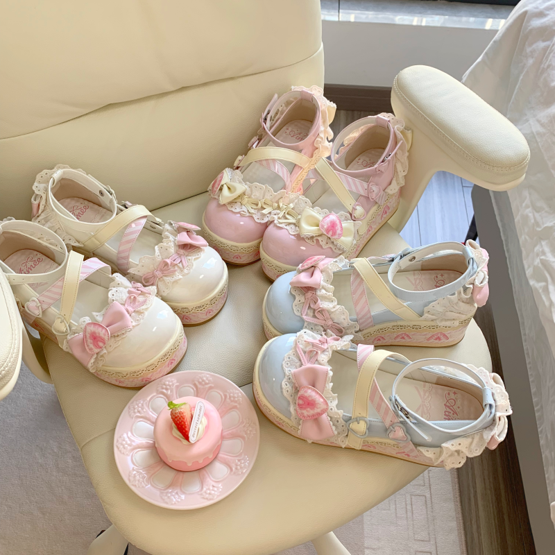 Aimee~Sweet Lolita Shoes High Platform Lolita Shoes 40994:683018