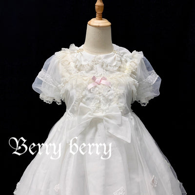 (Buyforme)Berryberry~Sweet Lolita Short Sleeve Blouse Multicolor   