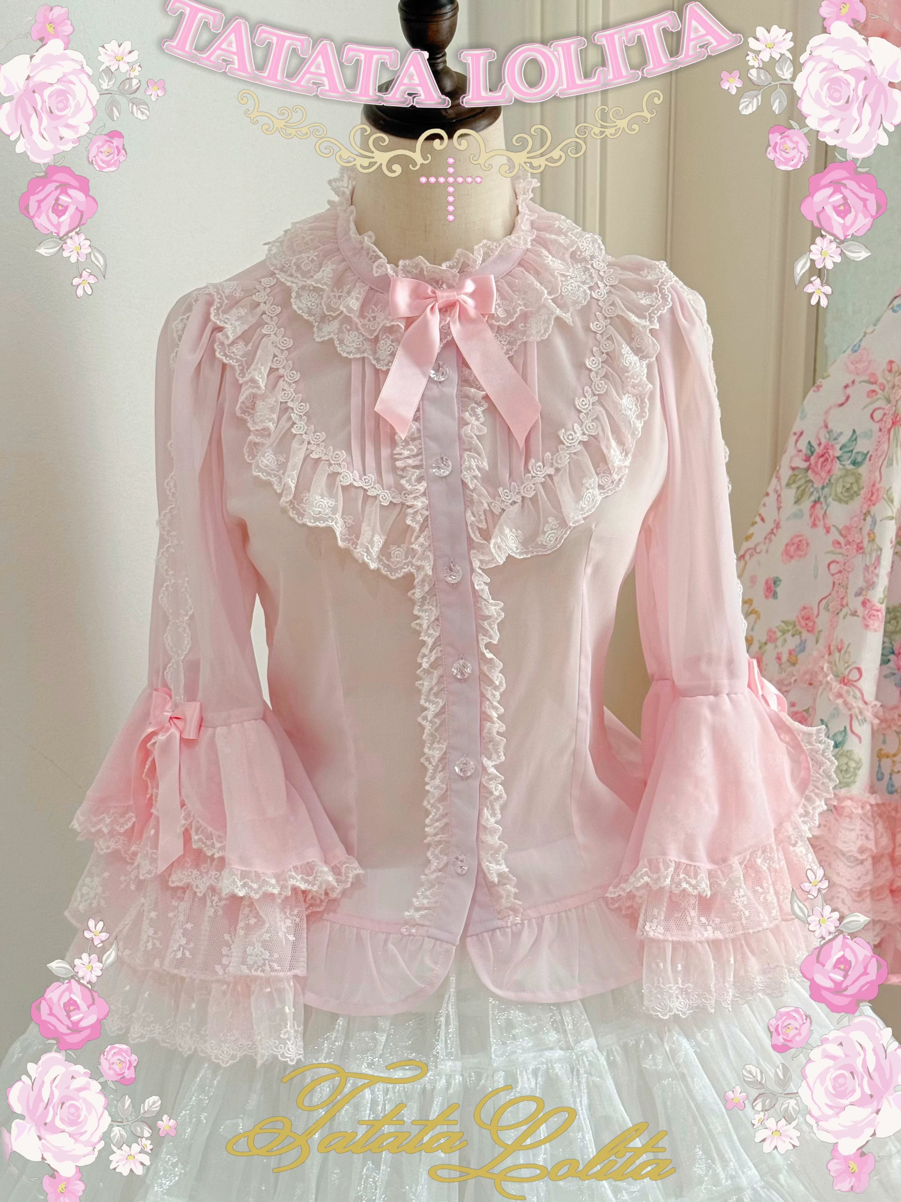 Summer 2026 - Old School Lolita Floral Printed JSK Dress with Ribbon Bows (L M S XL) 45521:851918