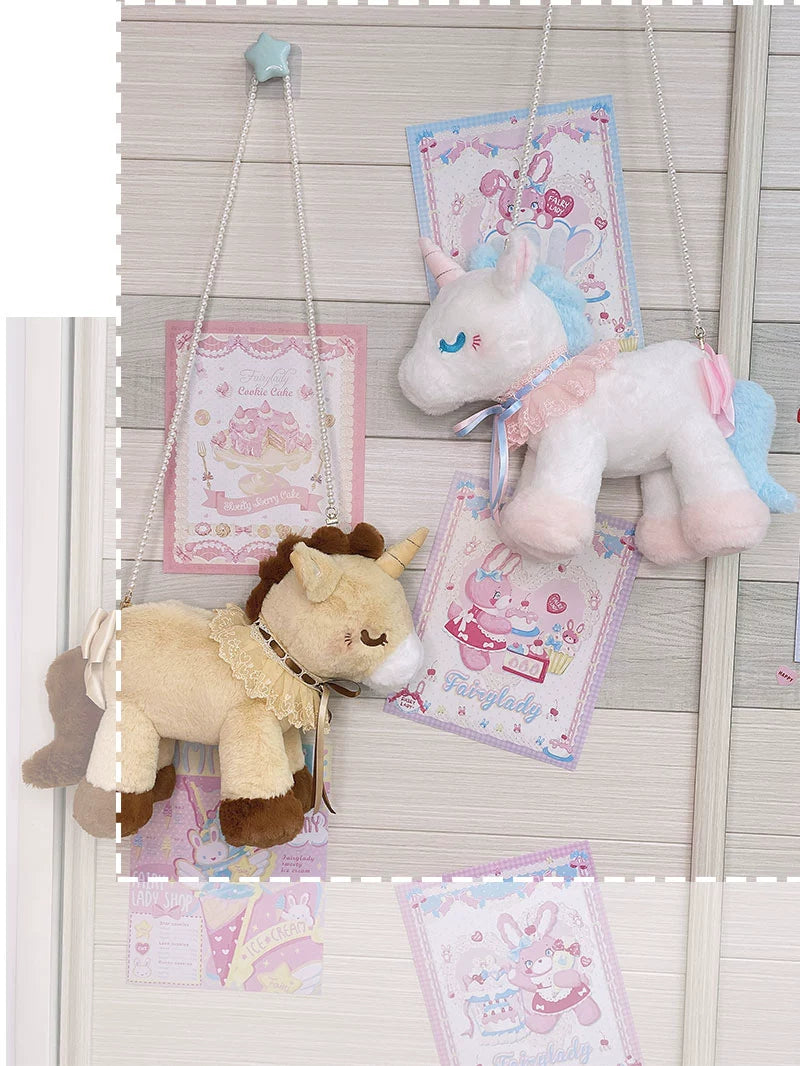 NANACO - Kawaii Lolita Unicorn Messenger Bag Doll Shoulder Bag